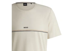 BOSS Herren T-Shirt Unique T-Shirt Beige/Khaki