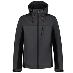 Icepeak Funktionsjacke Bazine Softshelljacke Dunkelgrau/Grau/Schwarz/Hellgrau