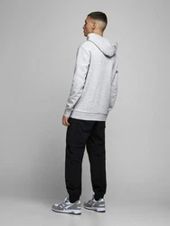 Jack & Jones Sweatshirt JJECORP LOGO SWEAT HOOD (3478) Grau
