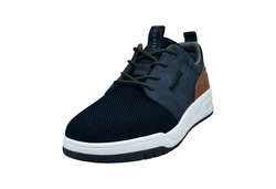 bugatti Schnürschuh Hellblau/Dunkelblau/Blau