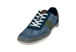 bugatti Schnürschuh Halbschuhe Sneaker Blau/Hellblau/Grau/Pastell