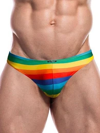 Slip Low Rise Brief Underwear Rainbow