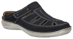 Josef Seibel New Anvers 76 Pantolette Clog Blau/Dunkelblau/Hellblau/Grau