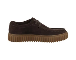 Clarks Schnürschuh Torhill Lo Braun/Dunkelbraun