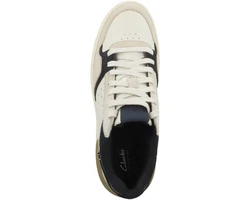 Clarks Courtlite2 Lo Herren Sneaker Beige/Creme/Khaki/Blau/Weiß