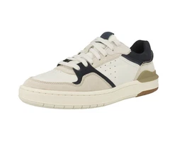 Clarks Courtlite2 Lo Herren Sneaker Beige/Creme/Khaki/Blau/Weiß