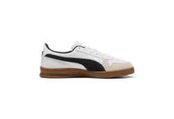 PUMA Indoor Sneaker Weiß/Braun/Beige