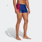 adidas Performance Boxer Badehose BLOCK SWIM Rot/Mischfarben/Braun