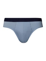 Hanro Slip Cotton Essentials Dunkelblau/Blau/Hellblau