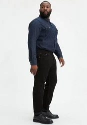 Levi's Tapered-fit Jeans 502 TAPER B&T Schwarz/Hellblau/Blau