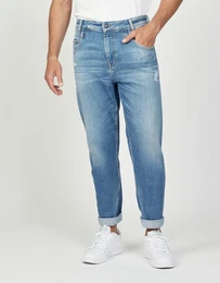 Stretch-Jeans 94MARCO im relaxten 5-Pocket Style mit doppelter Grtelschlaufe