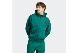 adidas Sportswear Kapuzensweatshirt M Z.N.E. FZ Grün/Dunkelgrün/Türkis