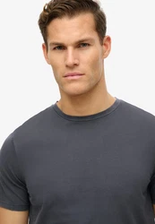 Superdry Rundhalsshirt CLASSIC ESSENTIAL TEE Dunkelgrau/Grau/Schwarz/Dunkelblau