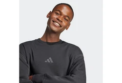 adidas Sportswear Sweatshirt SZN G CREW Dunkelgrau/Schwarz/Hellgrau