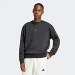 adidas Sportswear Sweatshirt SZN G CREW Dunkelgrau/Schwarz/Hellgrau