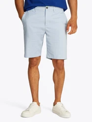 Tommy Hilfiger Shorts HARLEM PRINTED STRUCTURE SHORT Hellblau