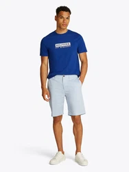Tommy Hilfiger Shorts HARLEM PRINTED STRUCTURE SHORT Hellblau