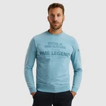 PME LEGEND Sweatshirt mit Logo Schriftzug Hellblau/Türkis/Blau