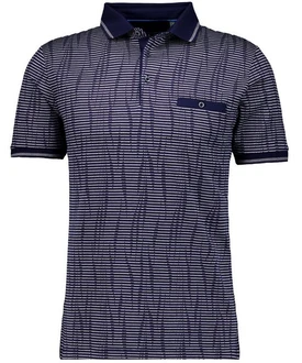 RAGMAN Poloshirt Dunkelblau/Blau