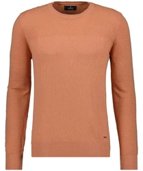 RAGMAN Rundhalspullover Orange