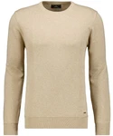 RAGMAN Rundhalspullover Khaki/Beige/Braun