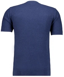 RAGMAN Rundhalspullover Dunkelblau/Blau
