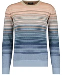 RAGMAN Rundhalspullover Mischfarben/Grau/Hellblau/Blau