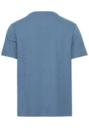 camel active Shirt Henley Blau/Grau/Hellblau