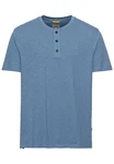camel active Shirt Henley Blau/Grau/Hellblau