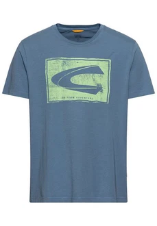 camel active Kurzarmshirt T-Shirt mit Logoprint - Regular Fit