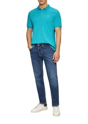 s.Oliver Poloshirt Blau/Türkis/Hellblau