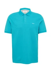 s.Oliver Poloshirt Blau/Türkis/Hellblau