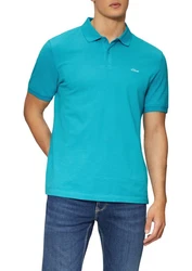 s.Oliver Poloshirt Blau/Türkis/Hellblau