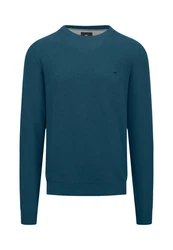 FYNCH-HATTON Strickpullover O-Neck Structure 