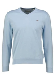 Strickpullover Herren Strickpullover CLASSIC COTON V-NECK (1-tlg)