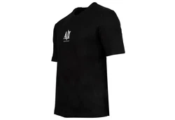 ARMANI EXCHANGE T-Shirt Herren Rundhals Kurzarm Logo schwarz