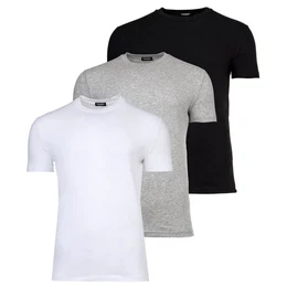 T-Shirt Herren T-Shirts, 3er Pack - 3-Pack T-Shirt, (Packung, 3er Pack)