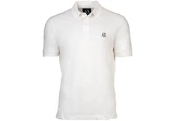 ARMANI EXCHANGE Poloshirt Weiß/Creme