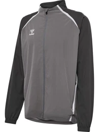 Fleecejacke hmlLEAD 2.0 WOVEN JACKET STEEL GRAY/ASPHALT