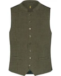 Almsach Trachtenweste Dunkelgrün/Grün/Khaki
