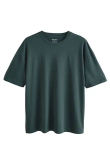 Next T-Shirt Rundhals-T-Shirt Relaxed Fit
