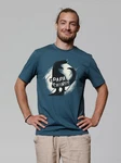 wat? Apparel T-Shirt Papasaurus Türkis/Blau/Lila/Gelb/Dunkelblau