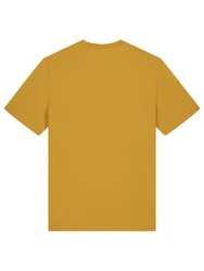 wat? Apparel T-Shirt Gnome Footprint Rosa/Gelb