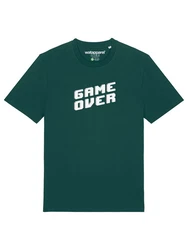 wat? Apparel T-Shirt Game Over Grün/Dunkelgrün/Türkis