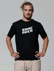 wat? Apparel T-Shirt Game Over Grün/Schwarz/Grau