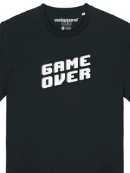 wat? Apparel T-Shirt Game Over Grün/Schwarz/Grau