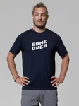 wat? Apparel T-Shirt Game Over Dunkelblau/Blau