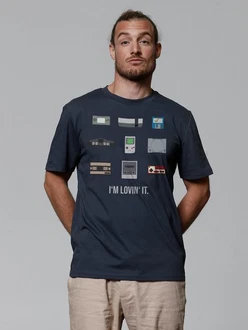 wat? Apparel T-Shirt Videogames Dunkelblau/Blau wat? Apparel T-Shirt Videogames Dunkelblau/Blau