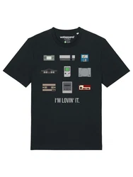 wat? Apparel T-Shirt Videogames Schwarz