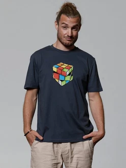 wat? Apparel T-Shirt Pixel Zauberwürfel